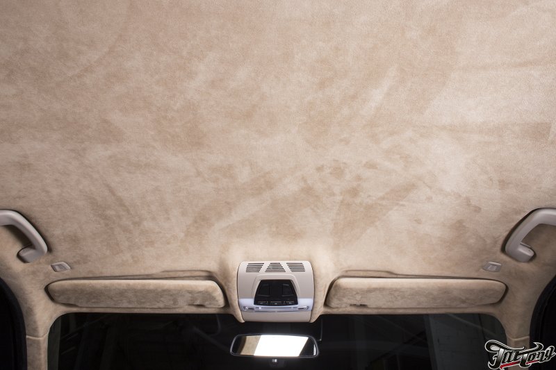 Бежевая алькантара