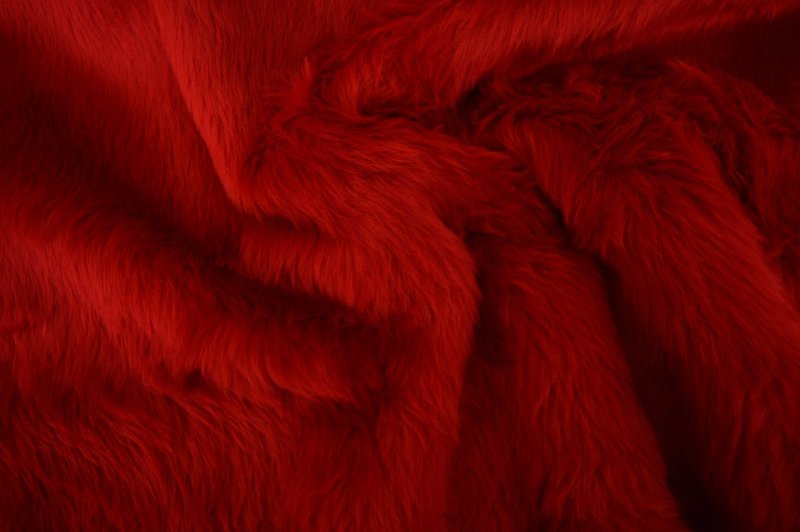 Красный мех