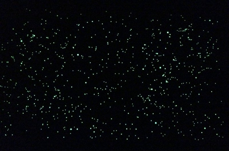 Созвездия на черном фоне