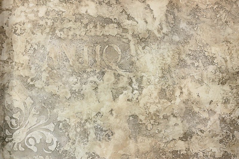 Декоративная штукатурка с эффектом старины