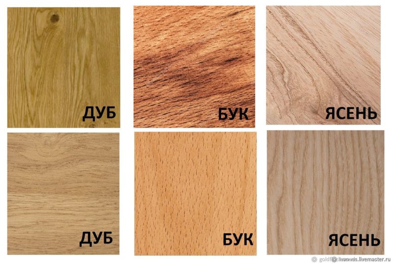Цвет древесины