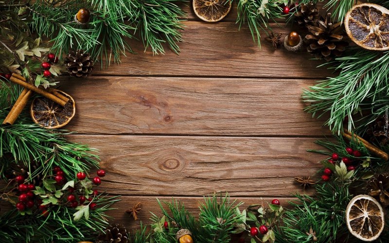 Рождественский фон