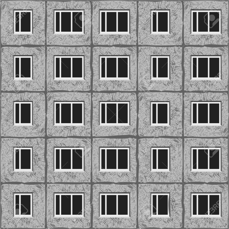 Панельный многоэтажный дом