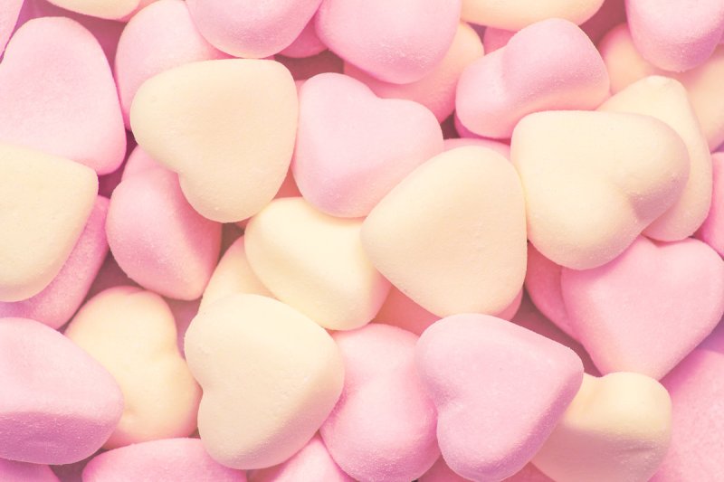 Розовый зефир маршмеллоу