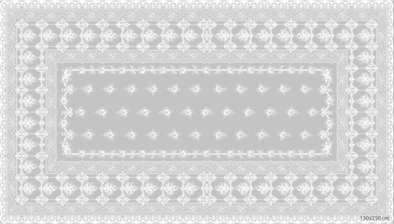 Скатерть сверху