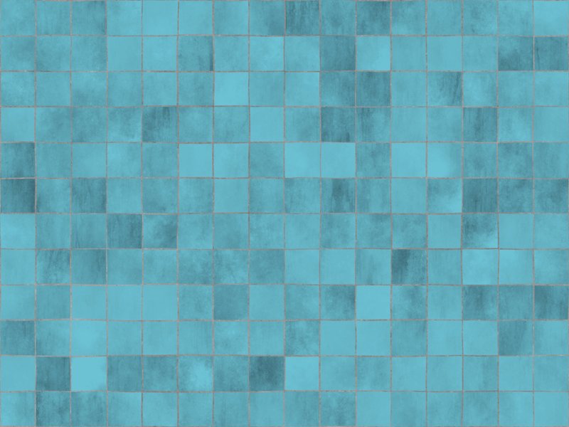 Голубая плитка архикад