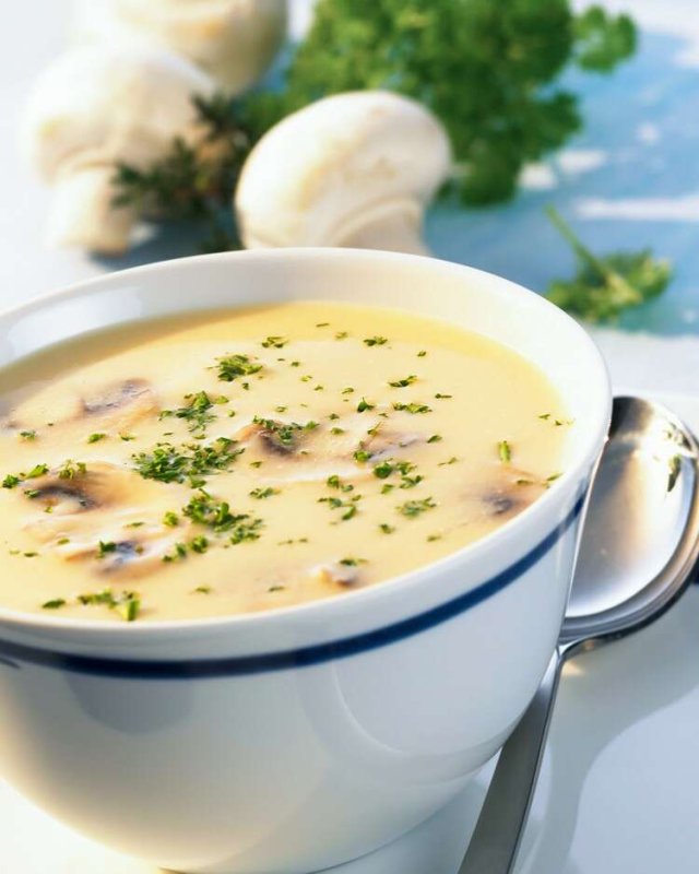 Грибной суп пюре