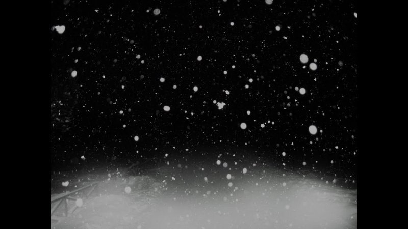 Хлопья снега