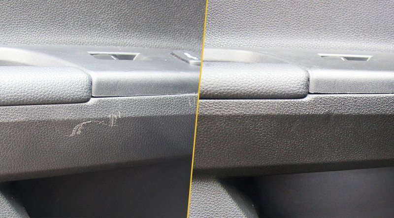 Восстановление пластика салона