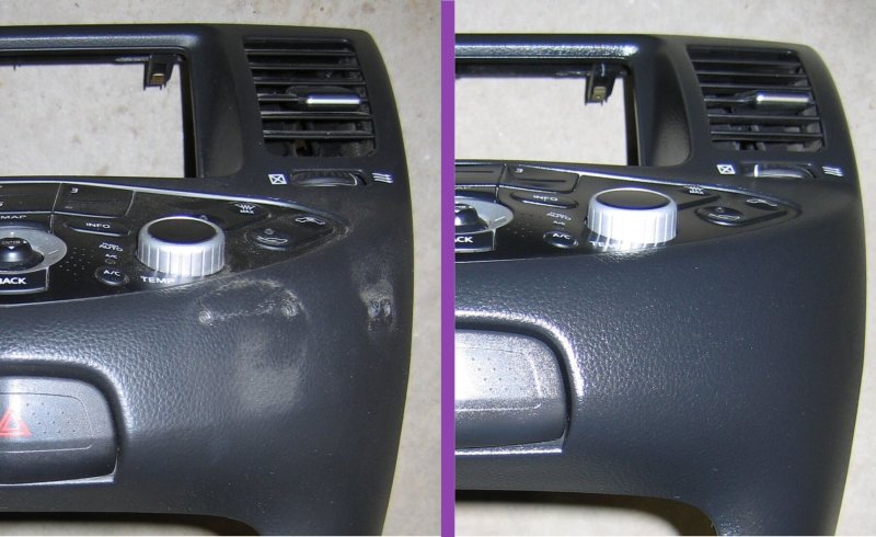 Восстановление панели автомобиля