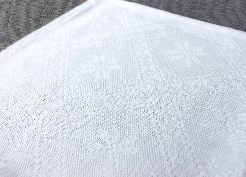 Скатерть сверху