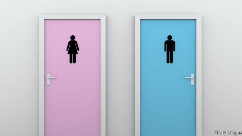 Сломанная дверь в туалет