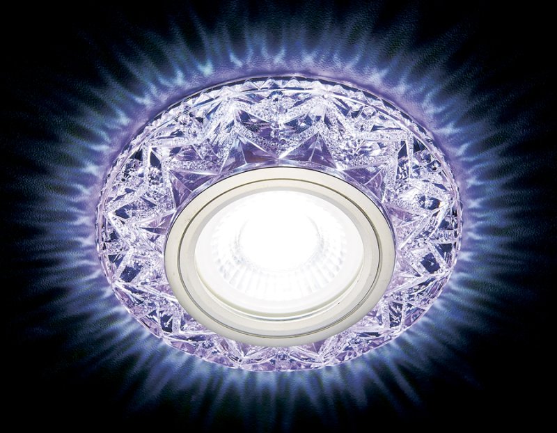 Встраиваемый светильник Ambrella Light s223 w/Ch/WA, G5.3, 12 Вт