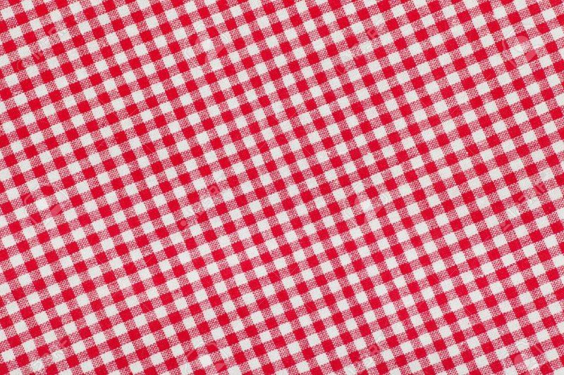 Скатерть в клетку