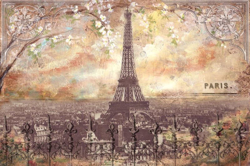 Клод Моне Эйфелева башня