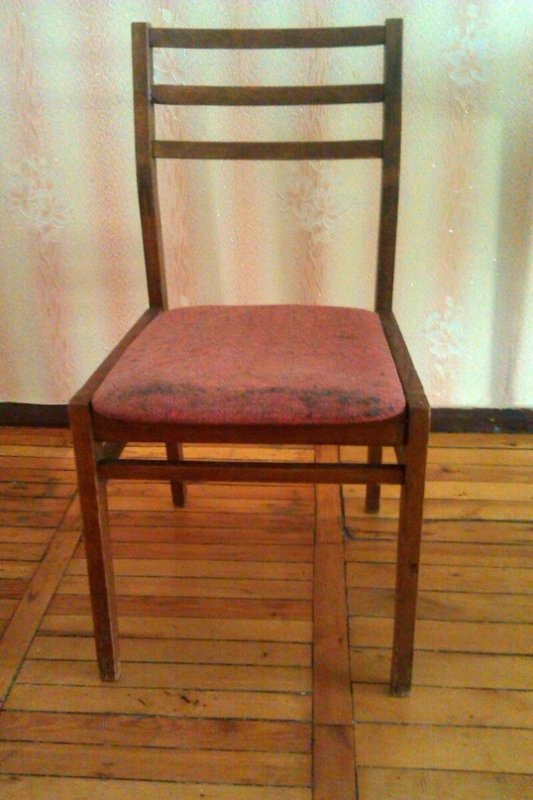 Советский стул со спинкой