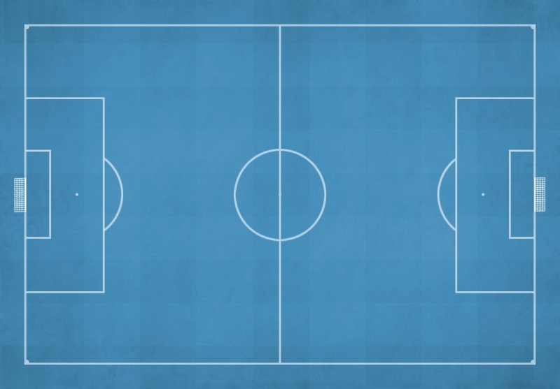Разметка футбольного поля