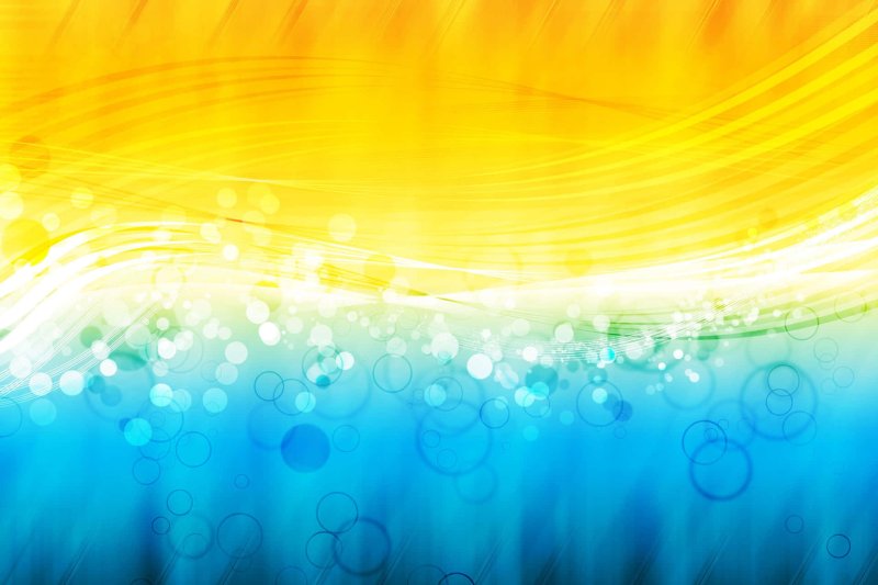 Желтая абстракция