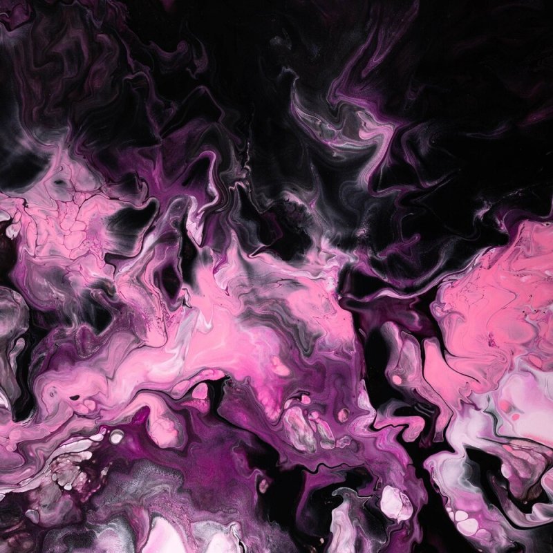 Розовые разводы