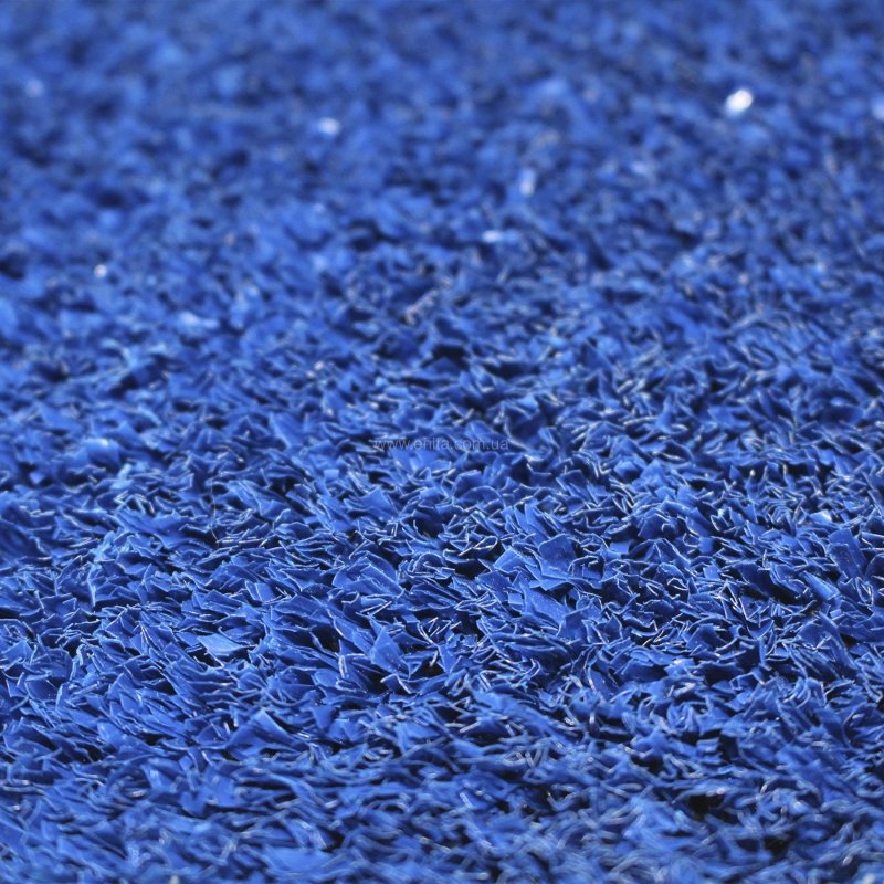 Искусственный газон синий