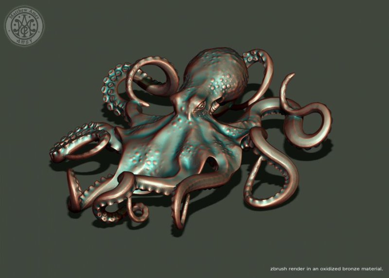 Осьминог модель