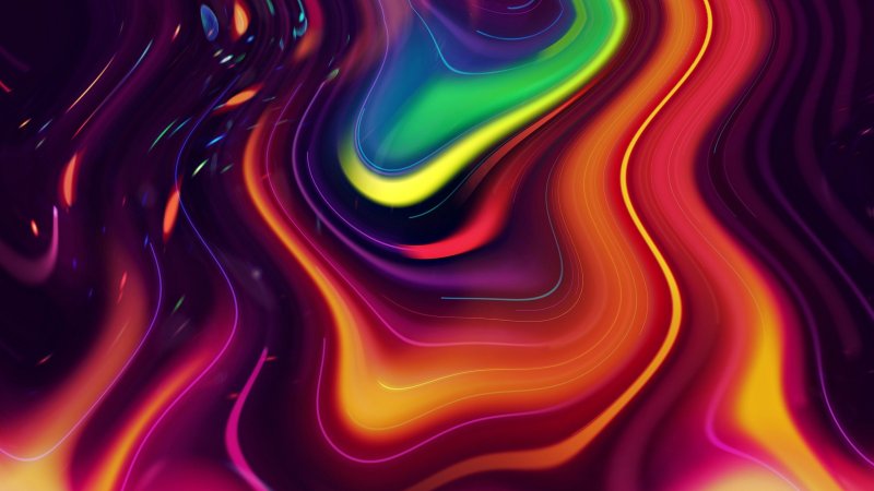 Красивые переливы цветов