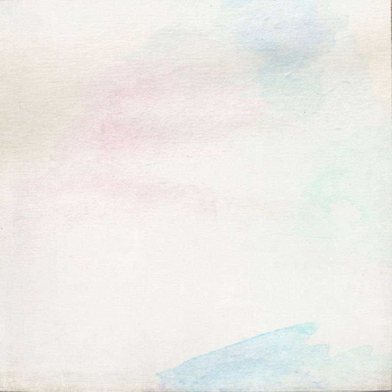 Акварель на белой бумаге