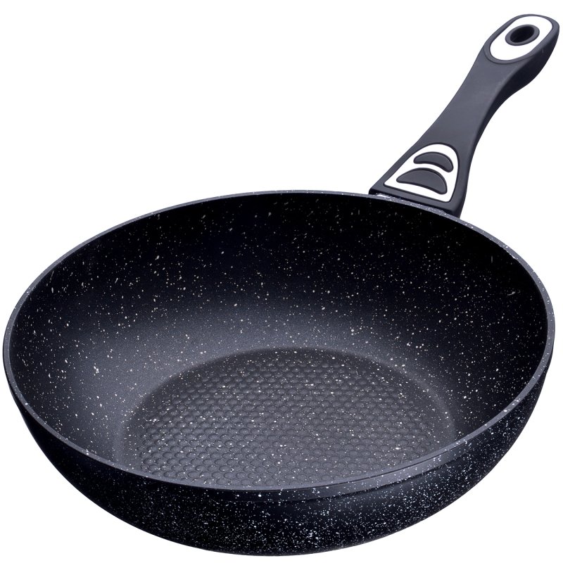 25680 Сотейник 24см мрамор/крошка ап MB (х6)