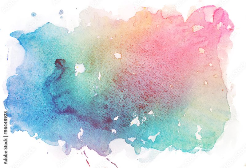 Акварельные разводы