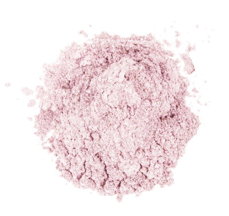 Розовая рассыпчатая пудра