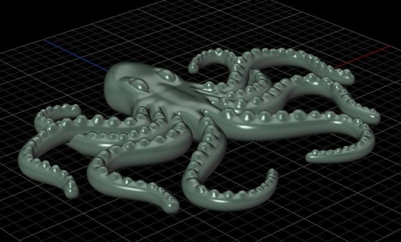 Octopus 3d model