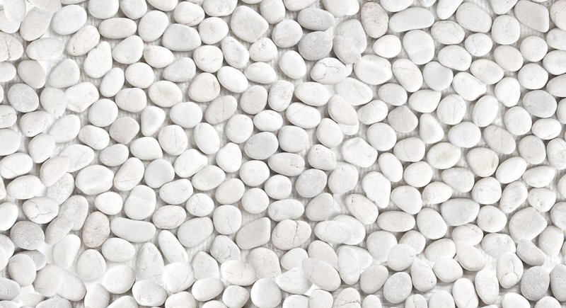 Текстура белой гальки