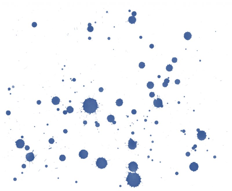 Мелкие брызги краски