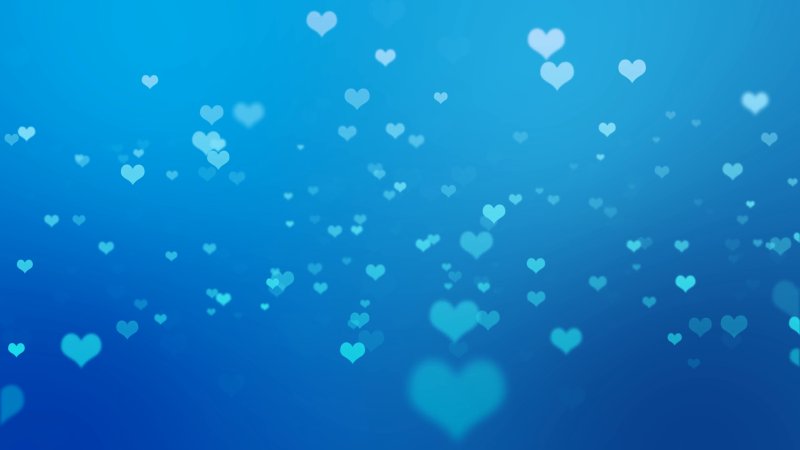 Сердечки фон