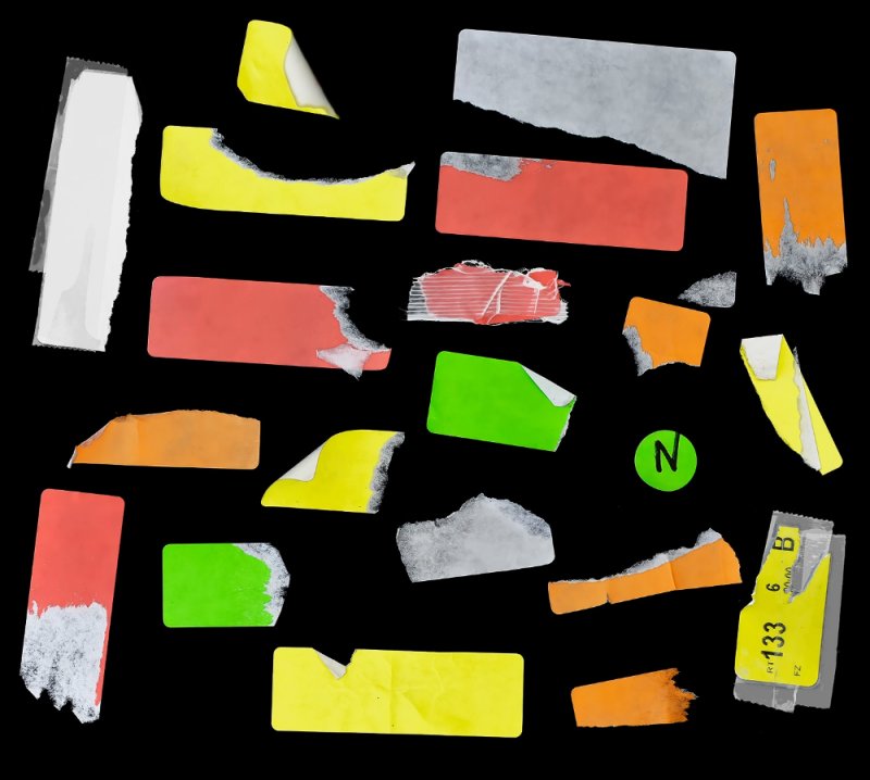 Текстурные Стикеры