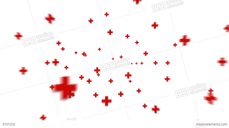 Крест на Красном фоне