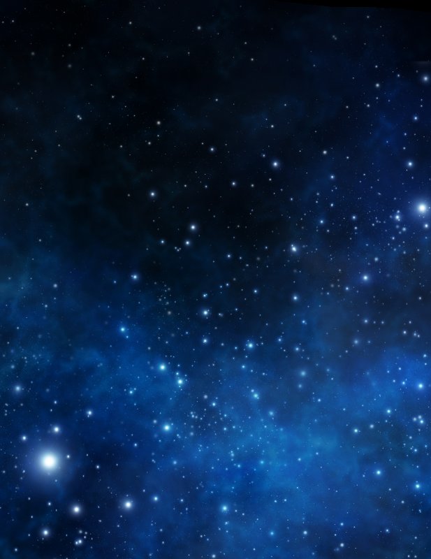 Звездное небо прозрачное