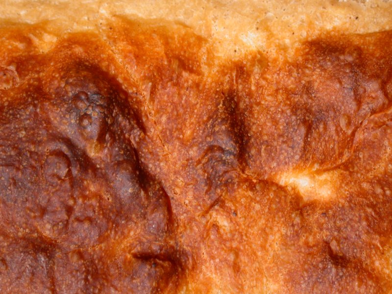 Текстура корки хлеба