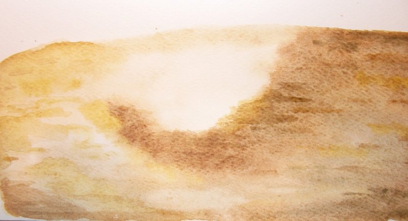 Песок акварелью