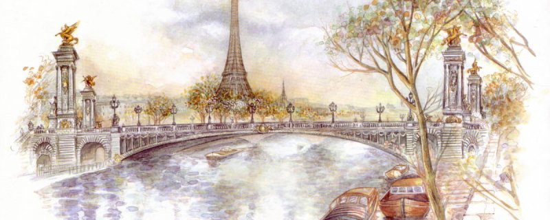 Франция рисунок