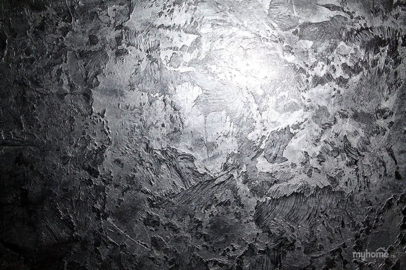 Штукатурка Гротто серебро