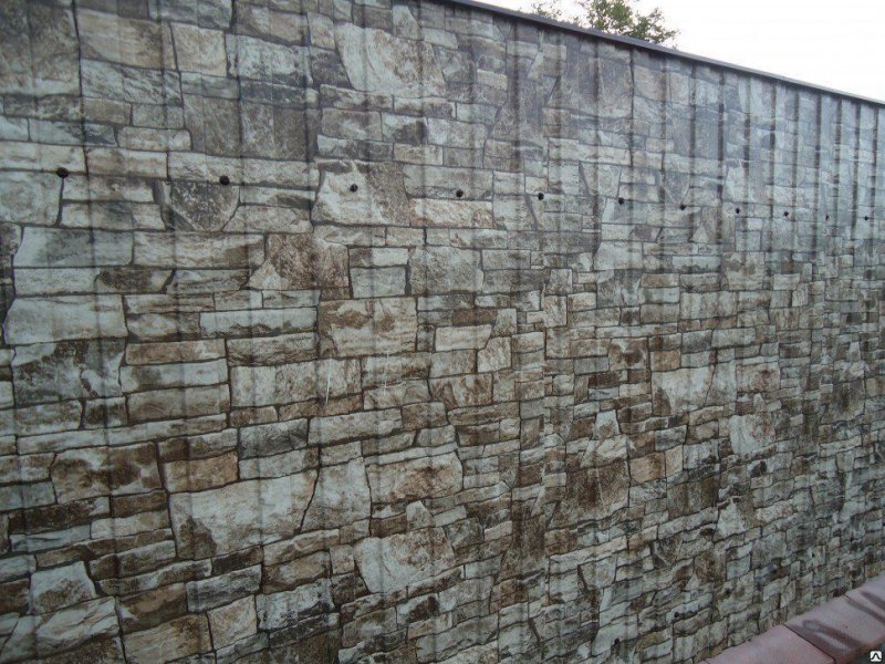 Профнастил с8 Принтек камень