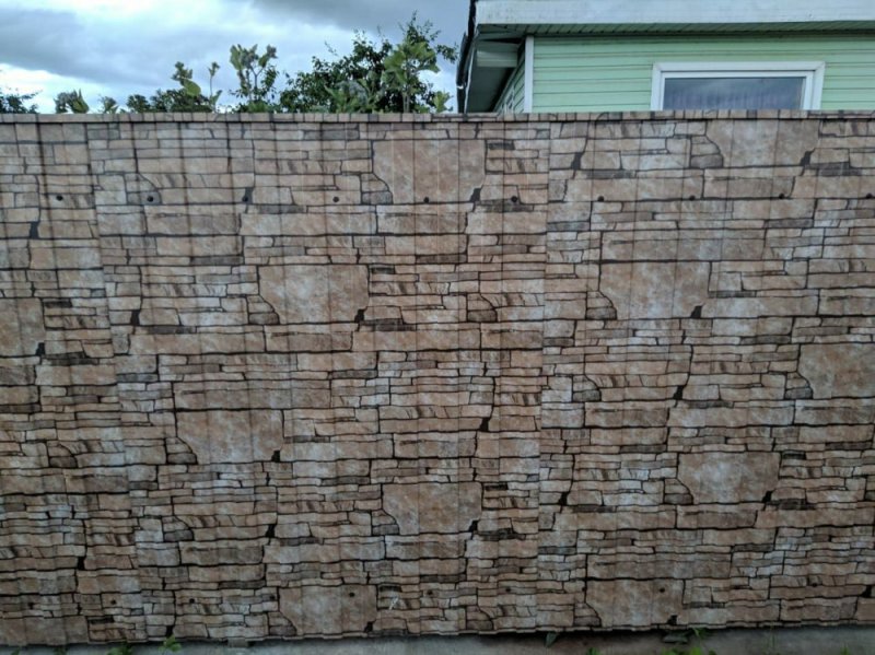 Профнастил с8 под камень