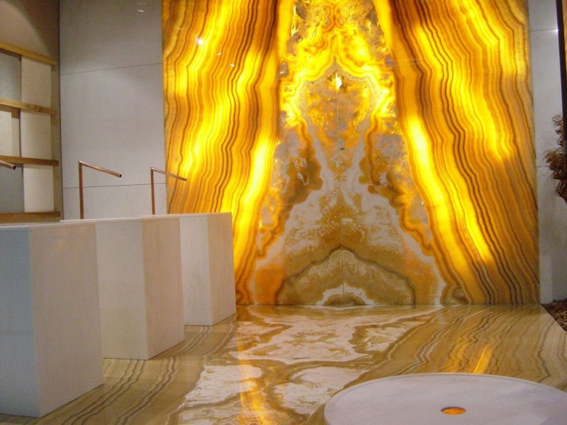 Каменный шпон под Оникс