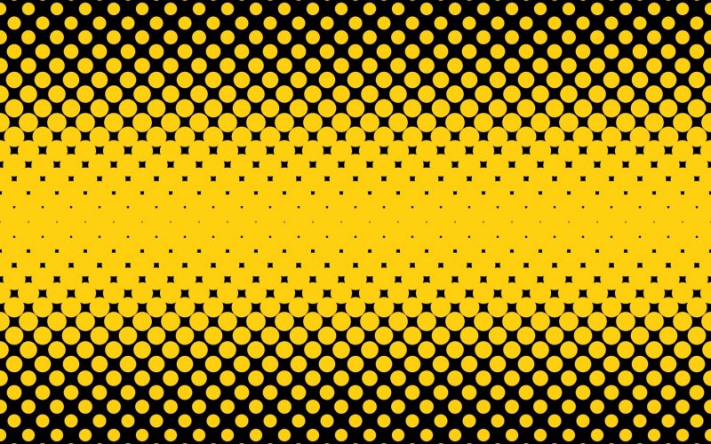 Желто черная абстракция