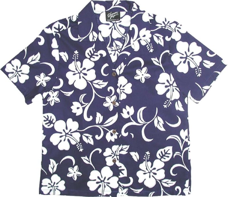 Узор гавайской рубашки