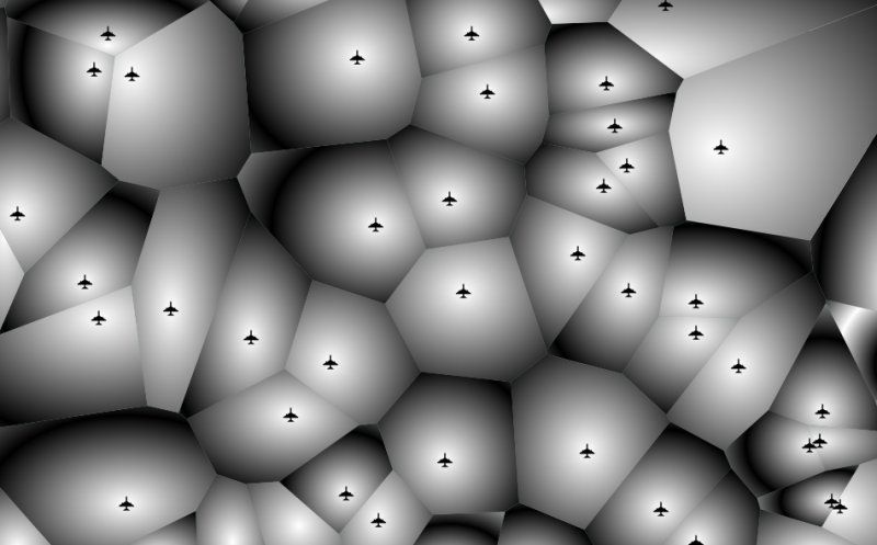 Текстура Voronoi Unity