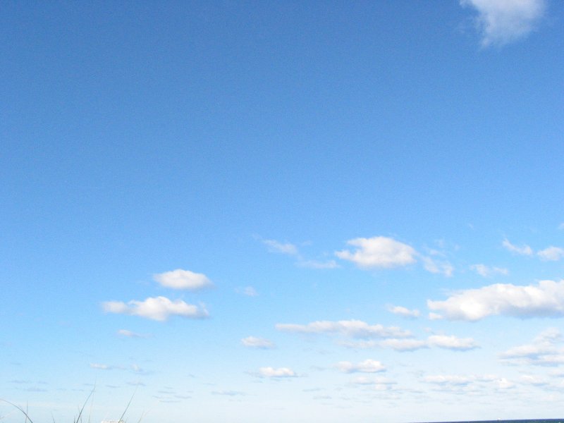 Голубое небо