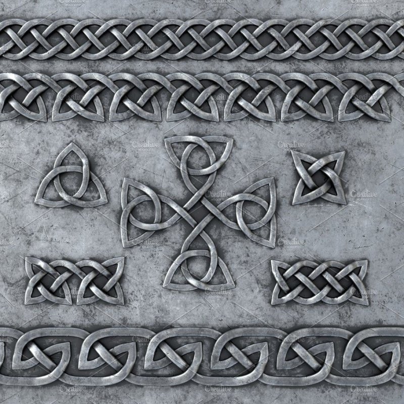Кельтский орнамент Латенская культура