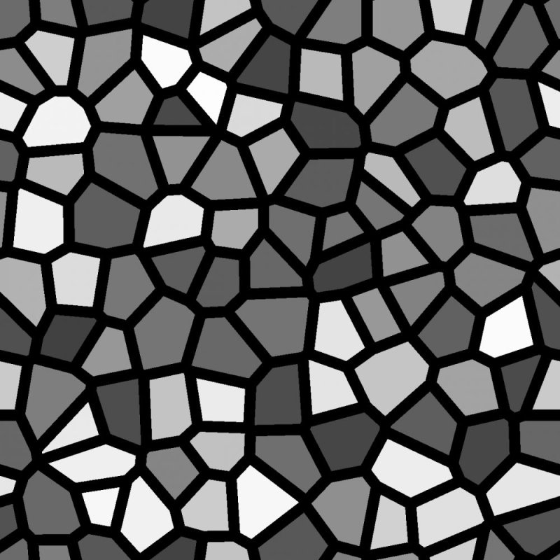 Voronoi pattern